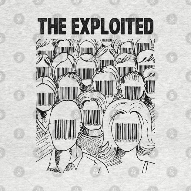 Barcode face The Exploited by adima